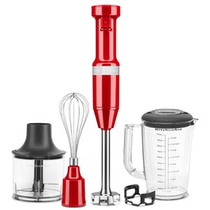 Mixer de Mão KitchenAid Empire Red com Velocidade Variável e Capacidade de 1 Litro - KEB54AVANA