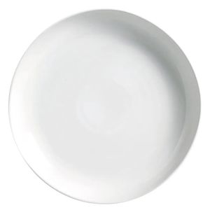 Travessa Redonda Grande Orgânico Echo em Stoneware Ø36cm com 01 Peça Branca - Porto Brasil