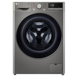 Lava & Seca 14 Kg LG Smart com Inteligência Artificial AIDD™ Inox Look com 13 Programas de Lavagem - CV5014PC4