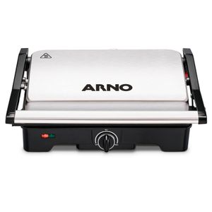 Sanduicheira Grill Arno Dual Inox GNOX