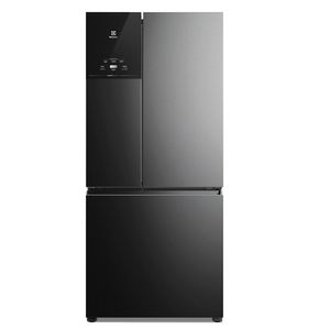 Refrigerador Multidoor Efficient Electrolux de 03 Portas Frost Free com 590 Litros AutoSense e Inverter Black Inox