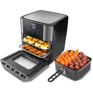 Fritadeira Elétrica Air Fry Oven Philco 12 Litros Preto 220V PFR2200P