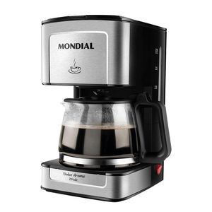 Cafeteira Mondial 20 xícaras Preto Inox 127V C-43-20X-SI