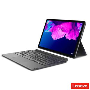 Capa Teclado para Tab P11 Plus Cinza - Lenovo - ZG38C03262