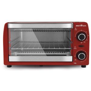 Forno Elétrico Britânia 10 Litros Vermelho BFE10V – 220 Volts