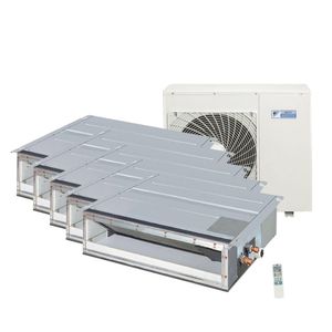 Ar Condicionado Multi Split Inverter Daikin Duto 4x9000 + 1x18000 BTU/h Quente e Frio Monofásico 5MXS38PMVM - 220 Volts