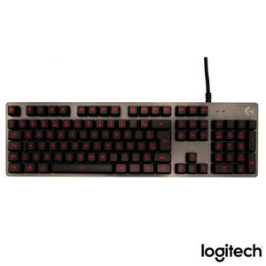 Teclado para Jogos para Windows com Multimídia e USB Preto - Logitech G - G413