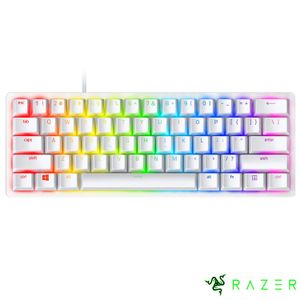 Teclado Gamer Huntsman Mini Mercury Linear Branco - Razer? - RZ03-03390400-R3M1