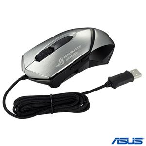 Mouse USB ROG Eagle Eye Prata Metálico - Asus - GX1000