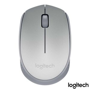 Mouse Óptico sem Fio Prata - Logitech - M170