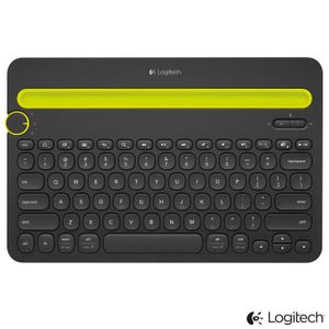 Teclado Bluetooth Multi-Device para Computadores, Tablets e Smartphones - Logitech - K480