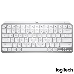 Teclado Sem Fio Compacto Pale Grey - Logitech - MX Keys Mini