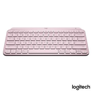 Teclado Sem Fio Compacto Rose- Logitech - MX Keys Mini