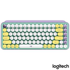 Teclado sem Fio Pop Keys Multi-dispositivo e Mecânico Daydream - Logitech - 920-010711