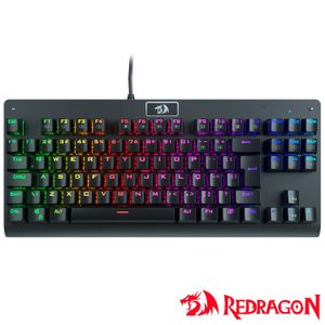 Teclado Mecânico Gamer Redragon Dark Avenger RGB Switch Vermelho - K568RGB-2