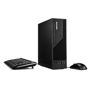 Computador Positivo Master D4300 AMD® Ryzen 5-4600G Linux 8GB RAM 256GB SSD - Preto