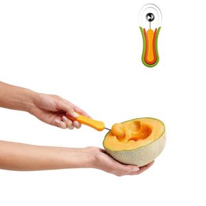 Jogo 3 Colheres para Fatiar Frutas Mamão Abacate Chef'n