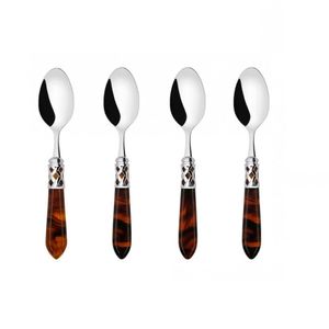 Conjunto 4 Colheres para Chá Café Mesa Posta Aladdin Bugatti