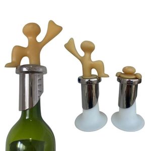 Conjunto de 2 Tampas Rolha Vinho Champagne Amarelo Bugatti
