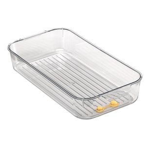 Suporte Gaveta Geladeira Organizador em Acrílico 30x16cm