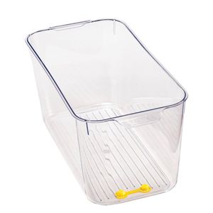 Suporte para Geladeira 30x16cm Acrílico Organizador Alimento