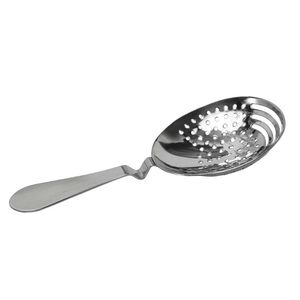 Coador Julep Prata Profissional Barman Drink Coquetel