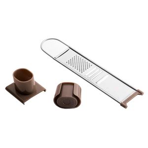 Fatiador Ralador e Picador Queijo Legumes 3 em 1 Inox Prana
