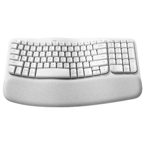 Teclado Sem fio WAVE KEYS Branco - Logitech