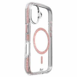 Capa para iPhone 16 Aero Sparkle Pink - Laut - LT-IP24AASP