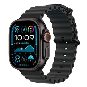 Apple Watch Ultra 2 (GPS + Cellular 49mm) Caixa Preta de Titânio com Pulseira Oceano Preta