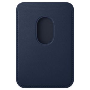 Carteira para iPhone de Tecido FineWoven com MagSafe Azul-intenso - Apple - MA6X4ZM/A