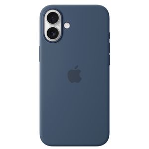 Capa para iPhone 16 Plus com MagSafe em Silicone Denim - Apple - MYYA3ZM/A