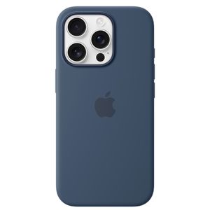 Capa para iPhone 16 Pro com MagSafe em Silicone Denim - Apple - MYYK3ZM/A