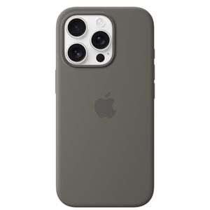 Capa para iPhone 16 Pro com MagSafe em Silicone Cinza Pedra - Apple - MYYL3ZM/A