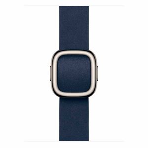 Pulseira com Fecho Moderno para Apple Watch 42 mm em Poliéster Azul-Intenso M - MXW13AM/A