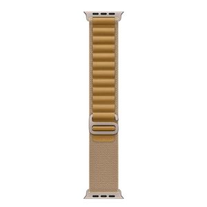 Pulseira Loop Alpina para Apple Watch 49 mm em Titânio e Fluorelastômero Canela P - MYQ03AM/A