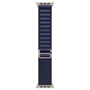 Pulseira Loop Alpina Azul-Marinho para Apple Watch 49 mm em Natural de Titânio P - MXMX3AM/A