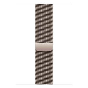 Pulseira Estilo Milanês para Apple Watch 46 mm em Trama de Aço Inoxidável Natural P/M - MC7J4AM/A