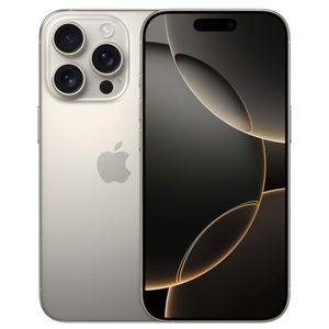 iPhone 16 Pro Apple (1TB) Titânio natural, Tela de 6,3", 5G e Câmera de 48MP