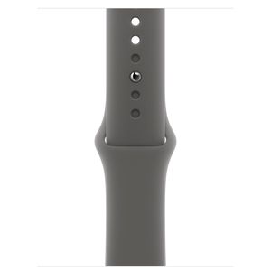 Pulseira Esportiva para Apple Watch 42 mm em Fluorelastômero Cinza-Pedra M/G - MXLH3AM/A