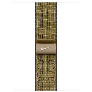 Pulseira Loop Esportiva Nike para Apple Watch 42 mm em 68% de Trama de Nylon Verde e Cinza - MXTY3AM/A