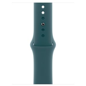 Pulseira Esportiva para Apple Watch 46 mm em Fluorelastômero Verde-lago P/M - MXLQ3AM/A