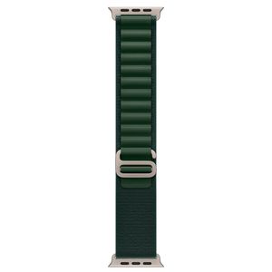 Pulseira Loop Alpina Verde-escura para Apple Watch 49 mm em Natural de Titânio P - MXMU3AM/A