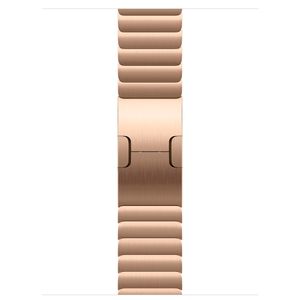 Pulseira de Elos para Apple Watch 46 mm em Aço Inoxidável Dourada - MXMH3AM/A