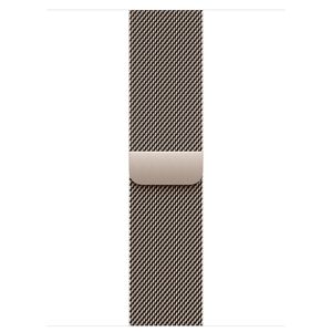 Pulseira Estilo Milanês para Apple Watch 46 mm em Trama de Aço Inoxidável Natural M/G - MXMQ3AM/A