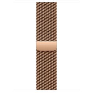 Pulseira Estilo Milanês para Apple Watch 46 mm em Trama de Aço Inoxidável Dourada M/G - MXMR3AM/A