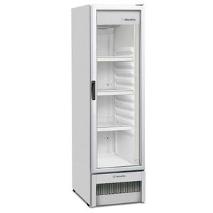 Expositor Vertical Metalfrio Light 324L 1 Porta Branco 127V VB28