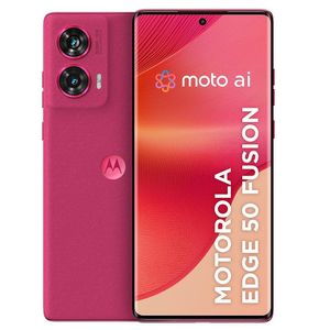 Smartphone Motorola Edge 50 Fusion Pink - Vegan Suede, 256GB, Tela 6.7´´, Câmera Traseira 12 MP OIS + 13 MP e 16GB