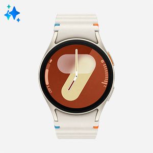 Galaxy Watch 7 LTE 40mm Samsung Creme com 1,31", 4G e 32GB