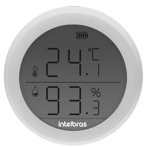 Sensor de Temperatura e Umidade Intelbras Branco  IST1001 Sensor de Temperatura e Umidade Intelbras Branco IST1001